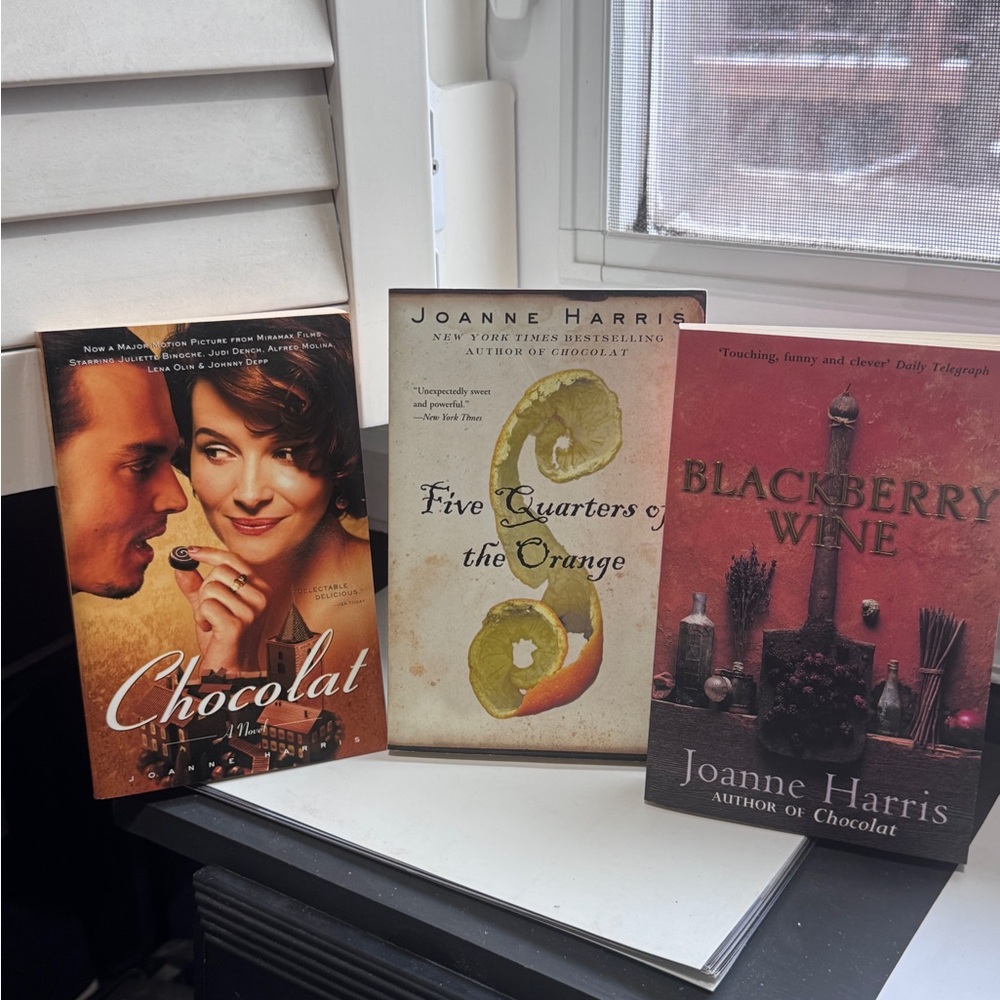 ✨📚 Magical Reads by Joanne Harris — Set of 3 IconicTrade Paperbacks 📚✨